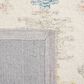 Safavieh Micro-Loop MLP476M 4" x 6" Ivory and Blue Area Rug, , large