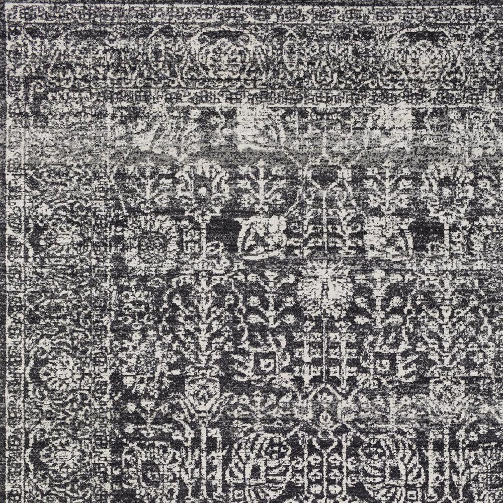 Surya Harput HAP-1028 7&#39;10&quot; x 10&#39;3&quot; Black, Light Gray and Charcoal Area Rug, , large
