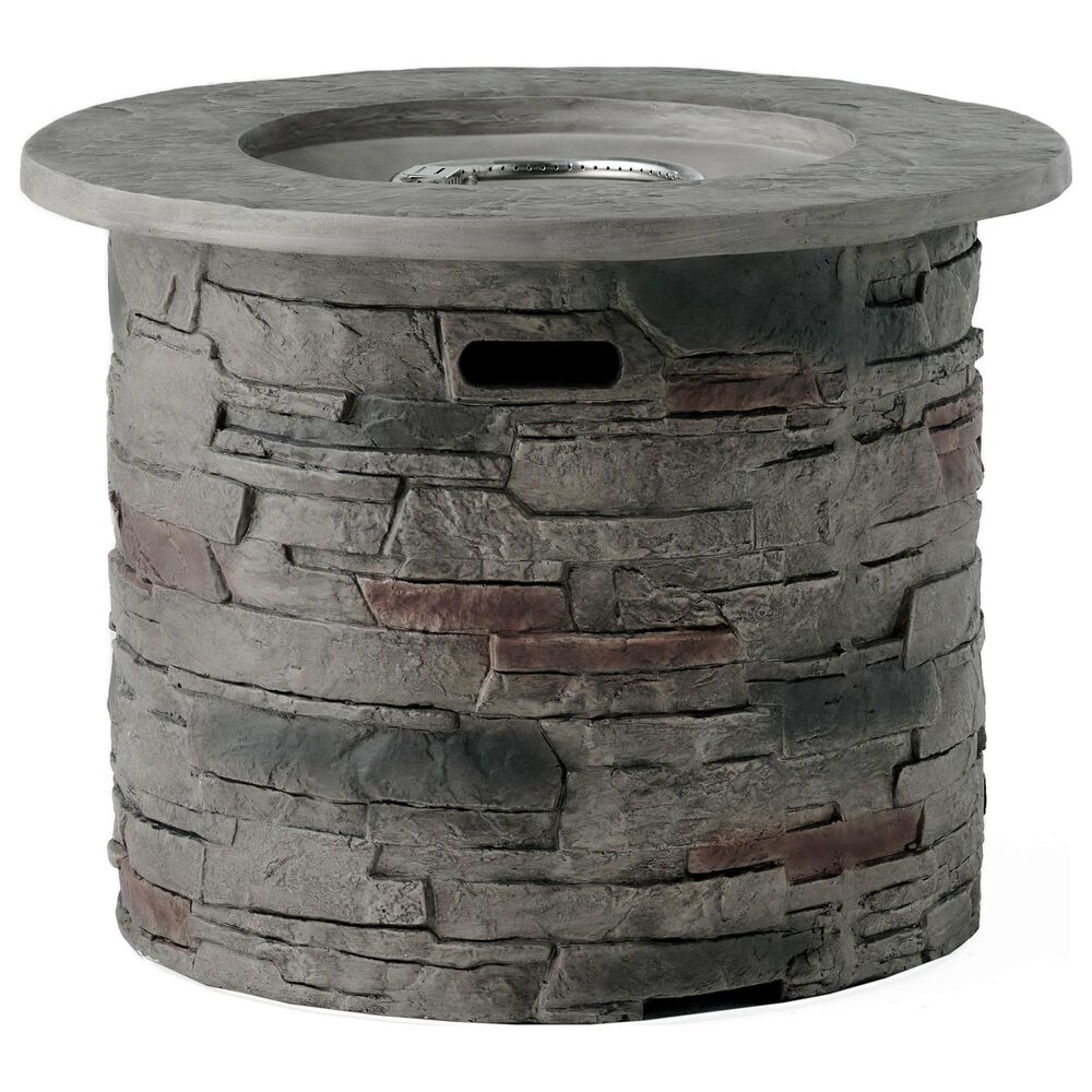 Noble House Seastar Fire Pit in Natural Stone and Grey, , large