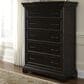 Nicolette Home Caldwell Chest in Caldwell Dark Brown with Black, , large