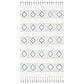 Safavieh Natura NAT678A 6" x 9" Ivory and Blue Area Rug, , large