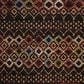 Safavieh Amsterdam AMS108P-4 4" x 6" Black/Multi Area Rug, , large