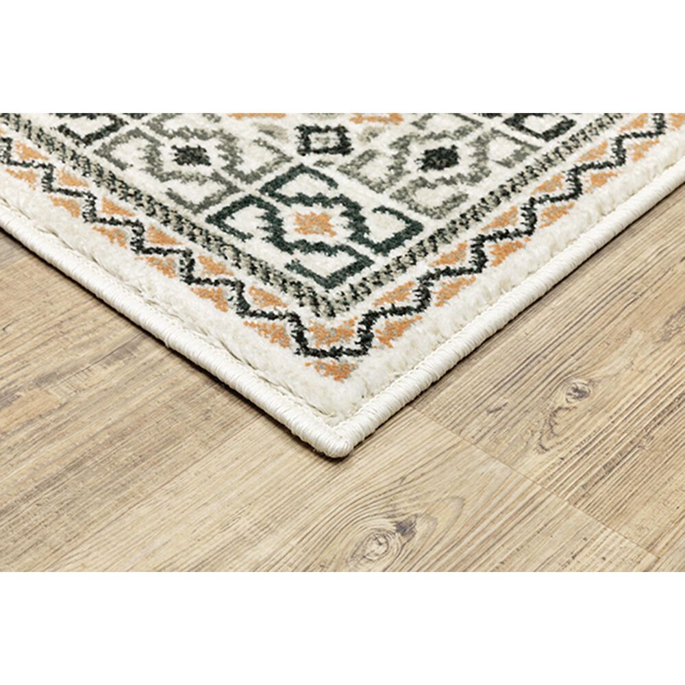 Oriental Weavers Georgia Southwest 640A0 3&#39;10&quot; x 5&#39;5&quot; Ivory Area Rug, , large