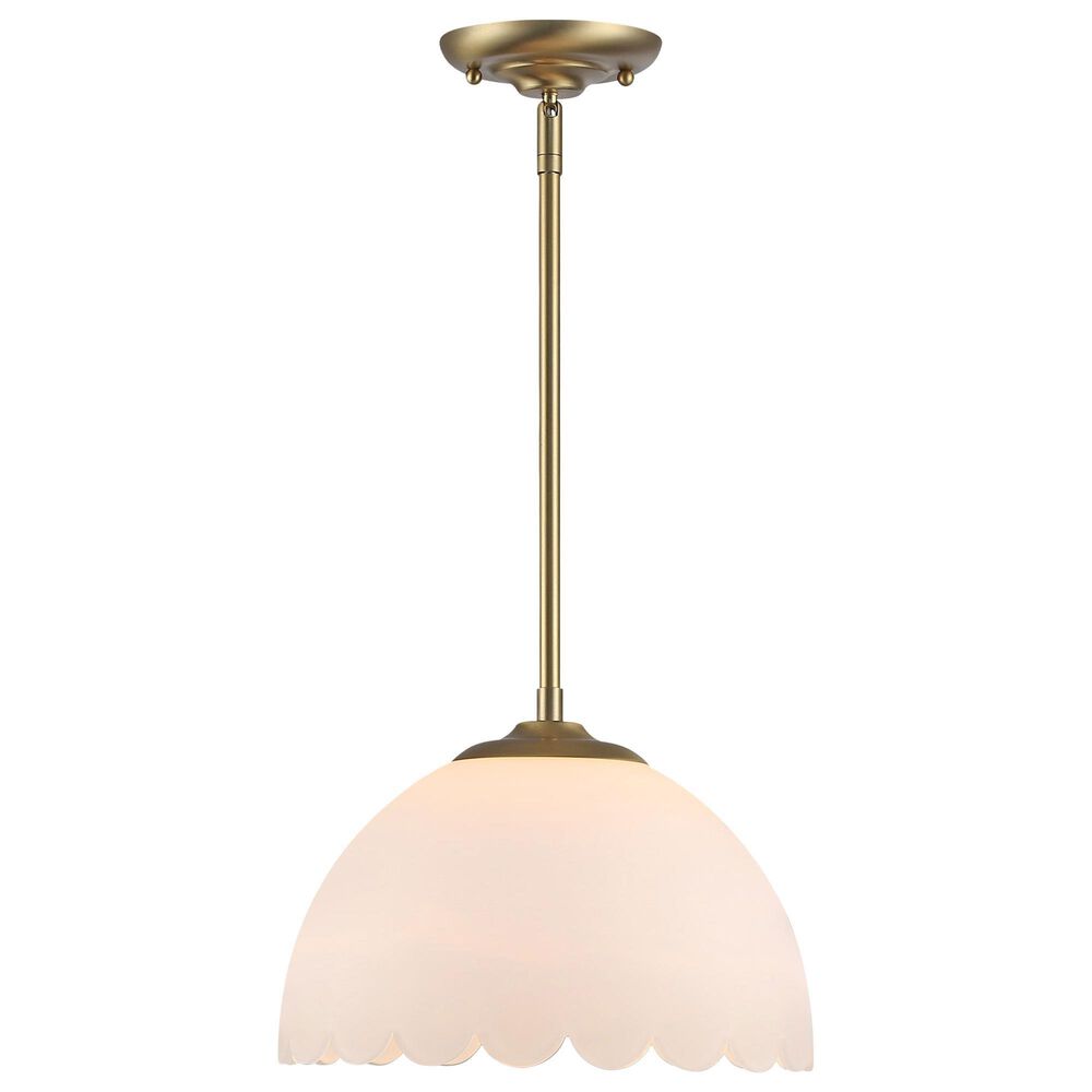 Golden Lighting Dorinda 1-Light Pendant in Brushed Champagne Bronze, , large