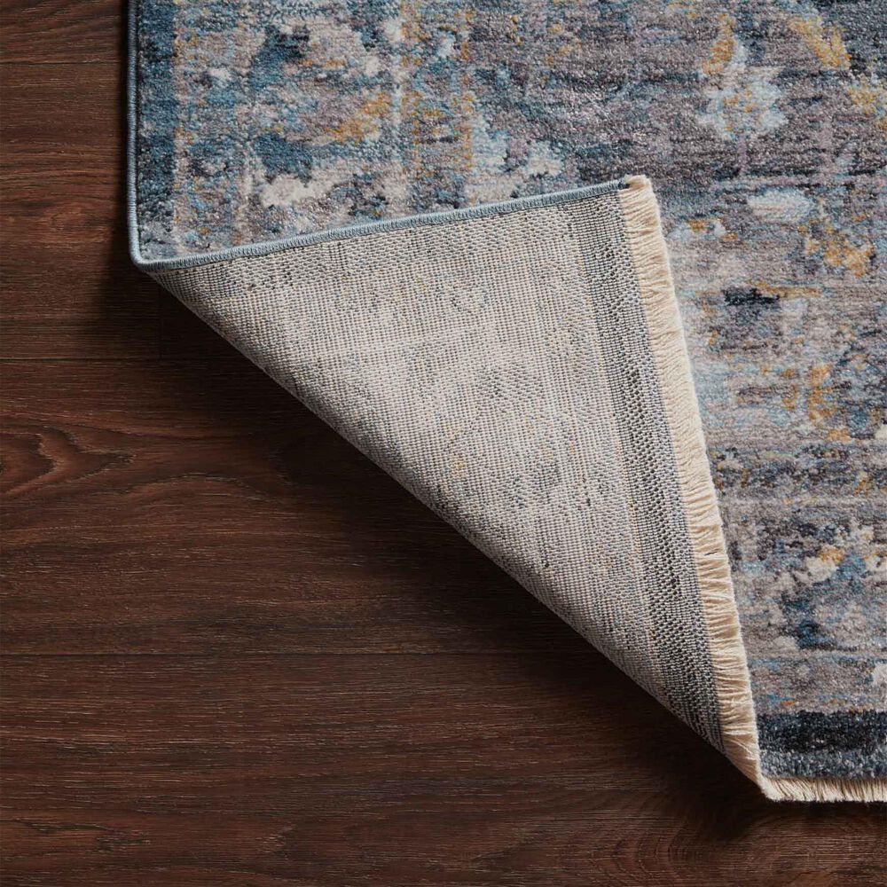 Loloi II Samra SAM-01 2&#39;3&quot; x 3&#39;10&quot; Denim and Grey, , large