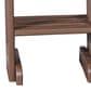 Amish Orchard Oval Outdoor End Table in Weatherwood and Chestnut, , large
