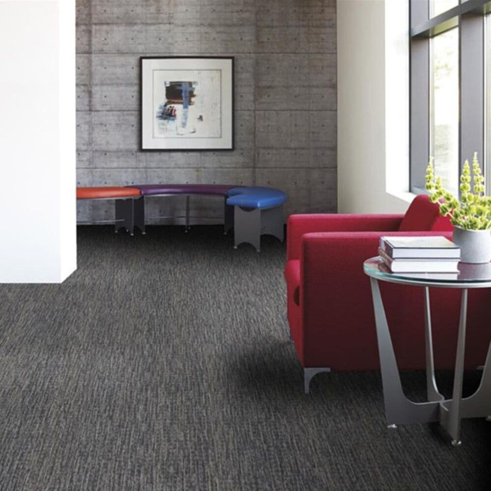 Shaw Fractured 24&quot; x 24&quot; Carpet Tile in Create, , large