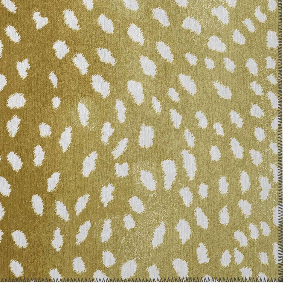 Dalyn Rug Company Mali ML3 2&#39;3&quot; x 10&#39; Gold Indoor/Outdoor Performance Runner, , large