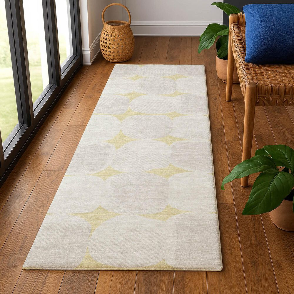 Dalyn Rug Company The Reserve TR16 Wheat 2&#39;3&quot; x 7&#39;6&quot; Indoor/Outdoor Runner, , large