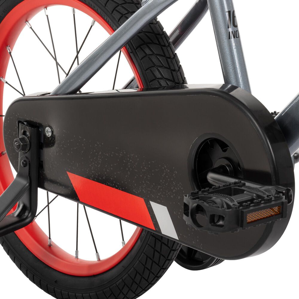 Huffy Pro Thunder 16&quot; Boy&#39;s Bicycle in Metallic Charcoal and Black, , large