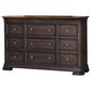 Napa Furniture Design Grand Louie 4-Piece King Bedroom Set in Ebony and Wheat, , large