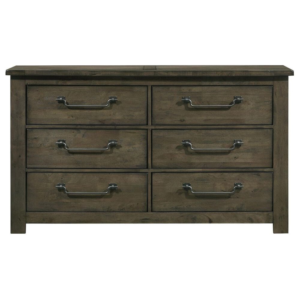 Mayberry Hill Maverick 6-Drawer Dresser in Grey, , large