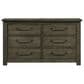 Mayberry Hill Maverick 6-Drawer Dresser in Grey, , large