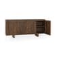 Classic Home Roya 4-Door Cabinet in Toasted Brown, , large
