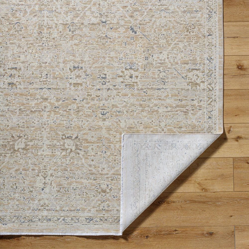 Surya Once Upon a Time Ivory, Light Gray, Tan, Light Brown and Gray 2&#39;11&quot; x 9&#39;10&quot; Runner, , large