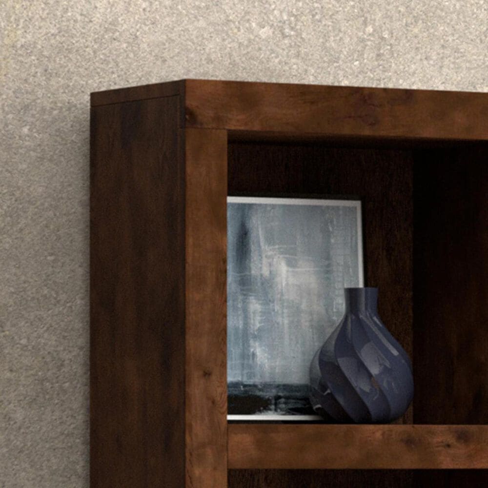 Legends Home Sausalito 79" Bookcase in Whiskey, , large