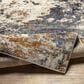 Surya Tuscany 2" x 3" Charcoal and Mustard Area Rug, , large