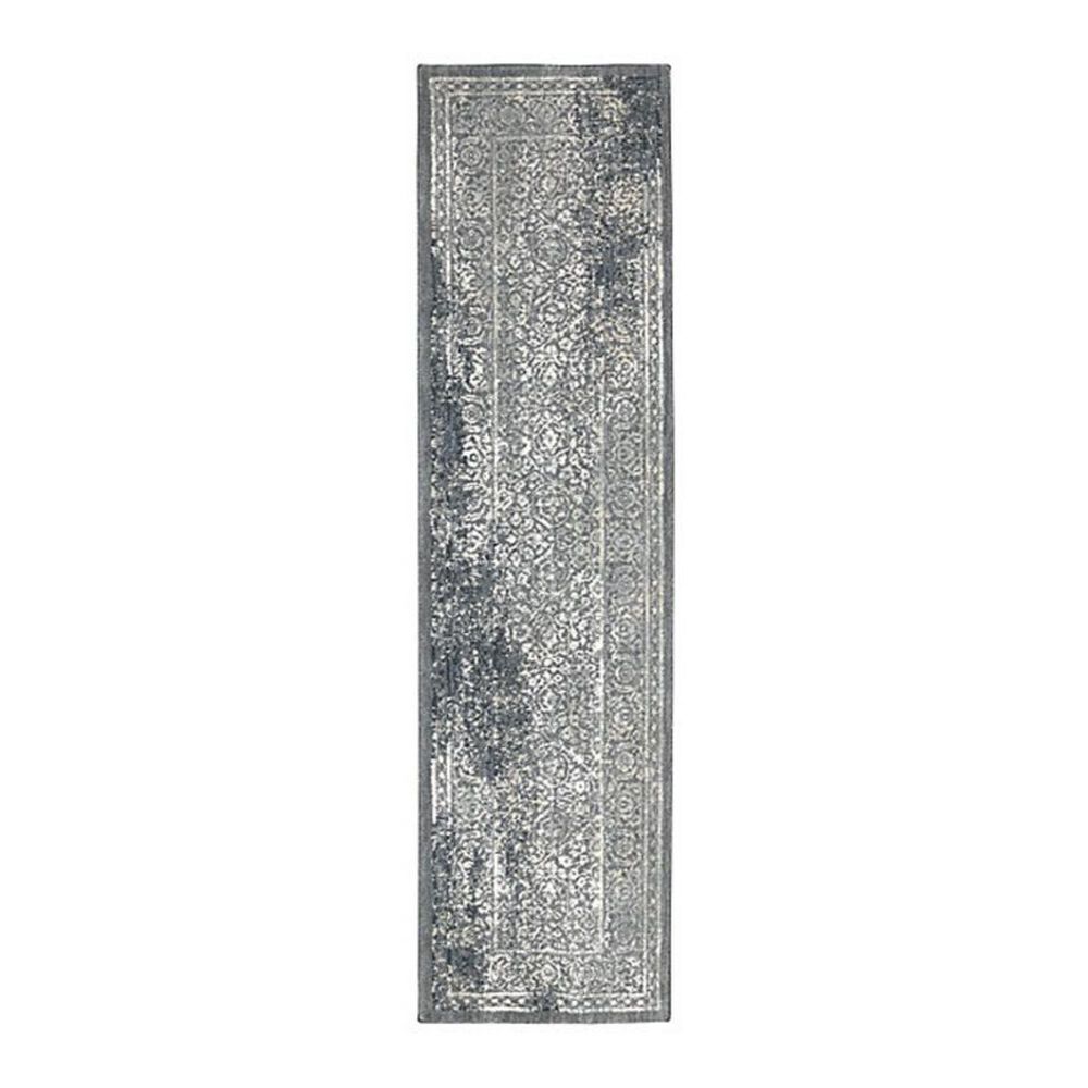 Karastan Euphoria Ayr 90643 2'1" x 7'10" Willow Grey Runner, , large