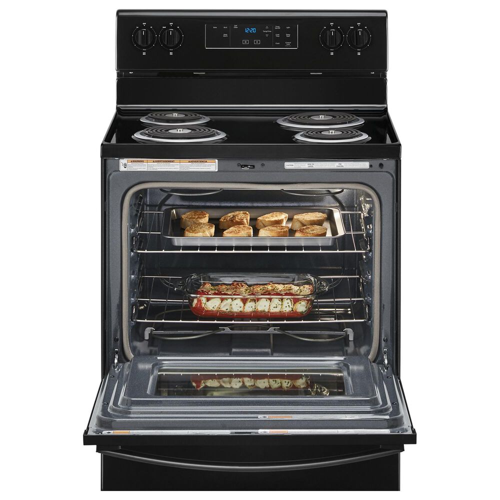 Whirlpool 4.8 Cu. Ft. Freestanding Electric Range with Self-Cleaning in Black, , large