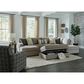 Northwestern Bri 2-Piece Sectional in Bri Pewter, , large