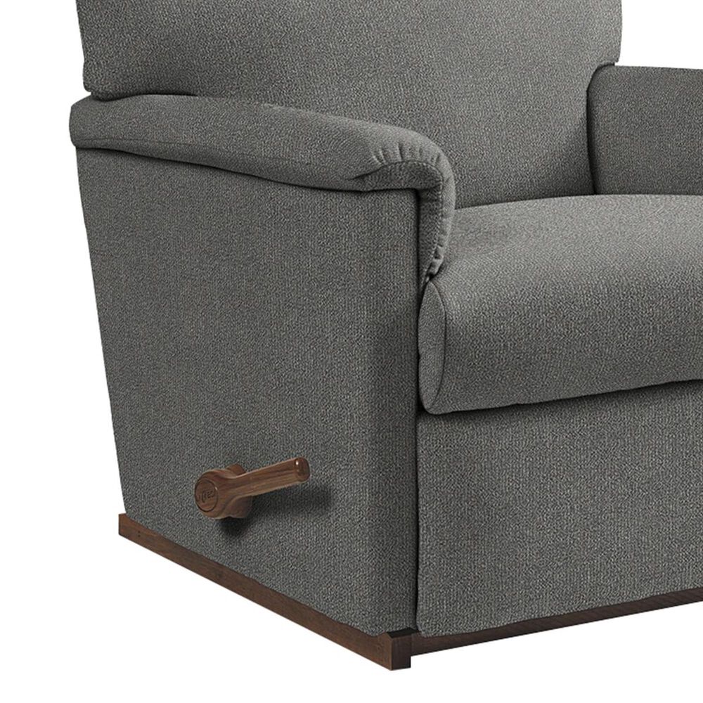 LaZBoy Collage Contemporary Rocker Recliner in Flannel Nebraska