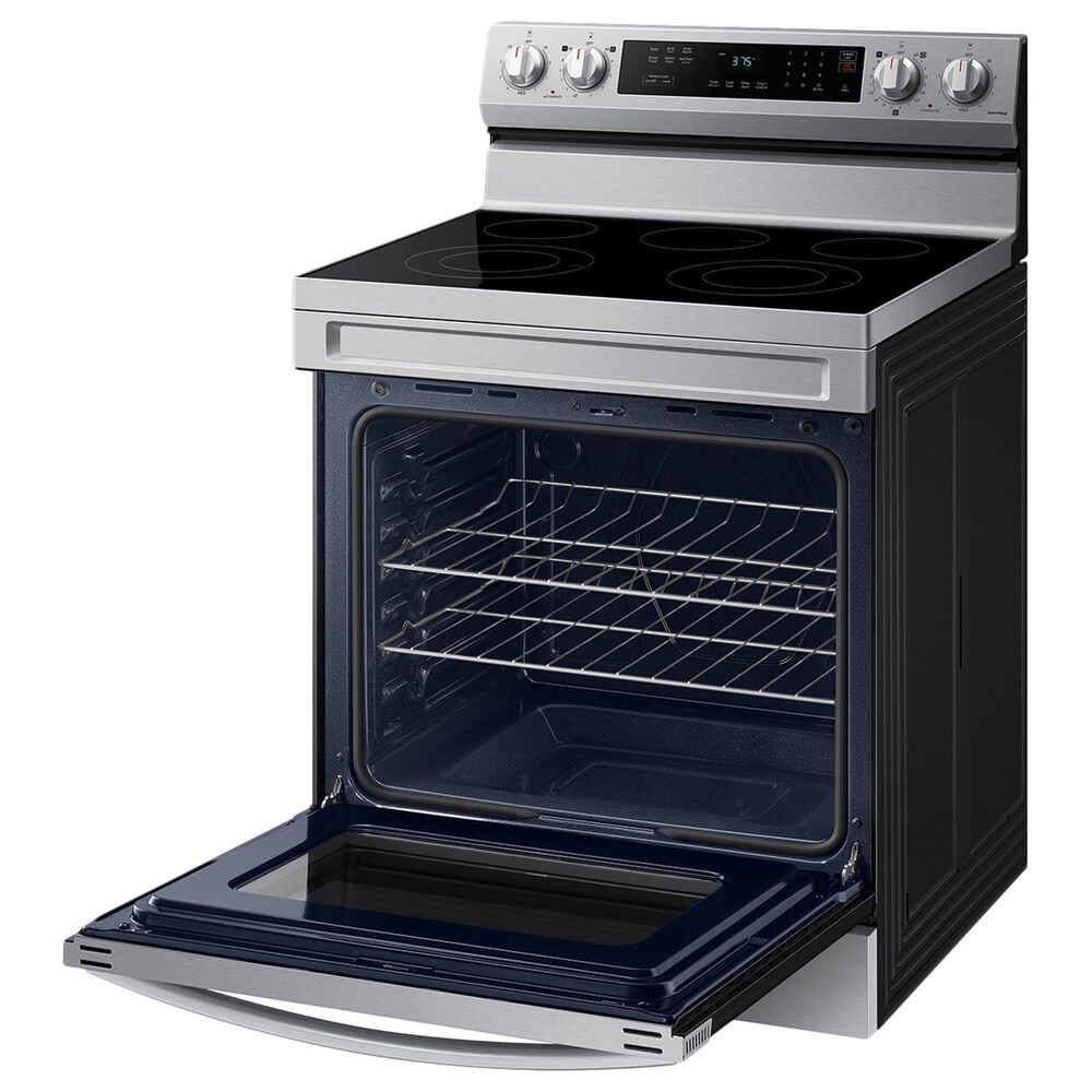 Samsung 6.3 Cu. Ft. Freestanding Electric Range with 5 Burners in Stainless Steel, , large