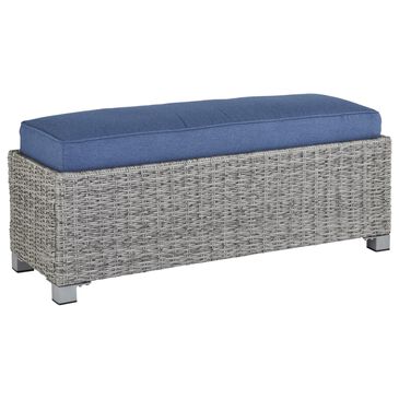 Ashley Naples Beach Patio Bench in Light Gray, , large