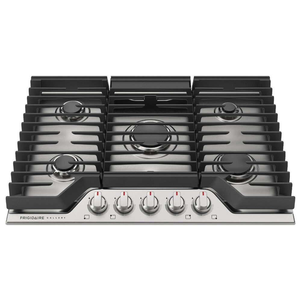 Frigidaire Gallery 2-Piece Kitchen Package with 30" Single Electric Wall Oven and 30" Gas Cooktop in Stainless Steel, , large