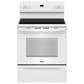 Whirlpool 5.3 Cu. Ft. Freestanding Electric Range with Steam Clean in White, , large