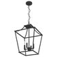 Hunter Laurel Ridge 15" 4-Light Lantern Pendant in Natural Iron, , large