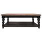 Shannon Hills Mason Coffee Table in Distressed Black, , large