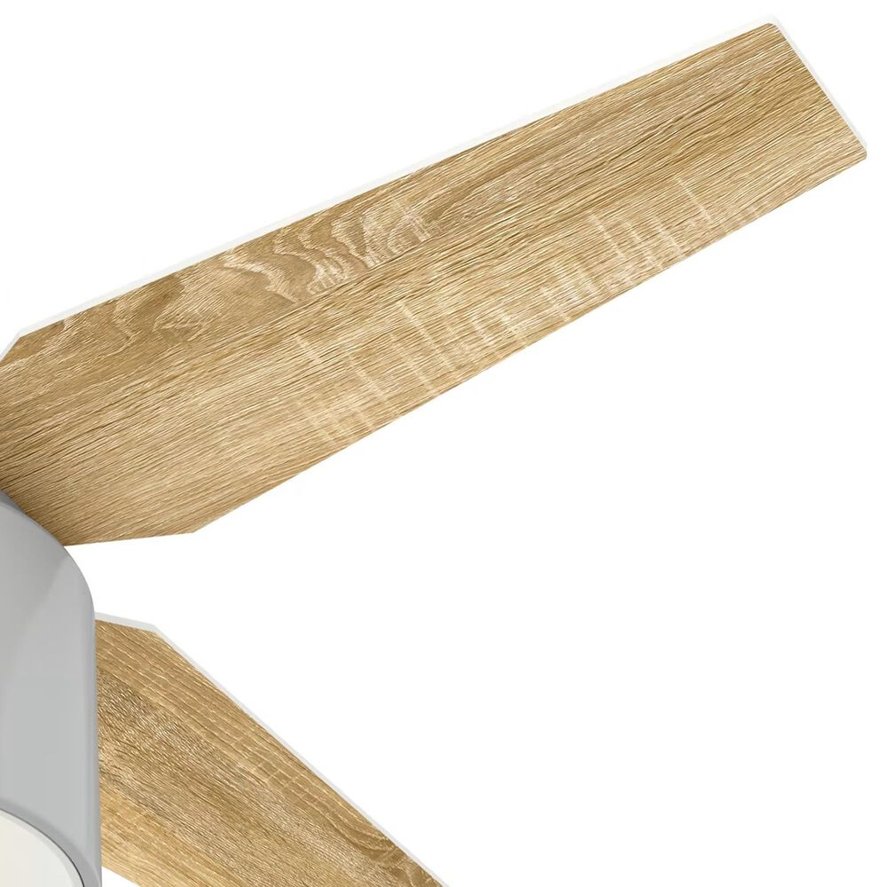 Hunter Cranbrook Low Profile 52&quot; Ceiling Fan with Light in Dove Grey, , large