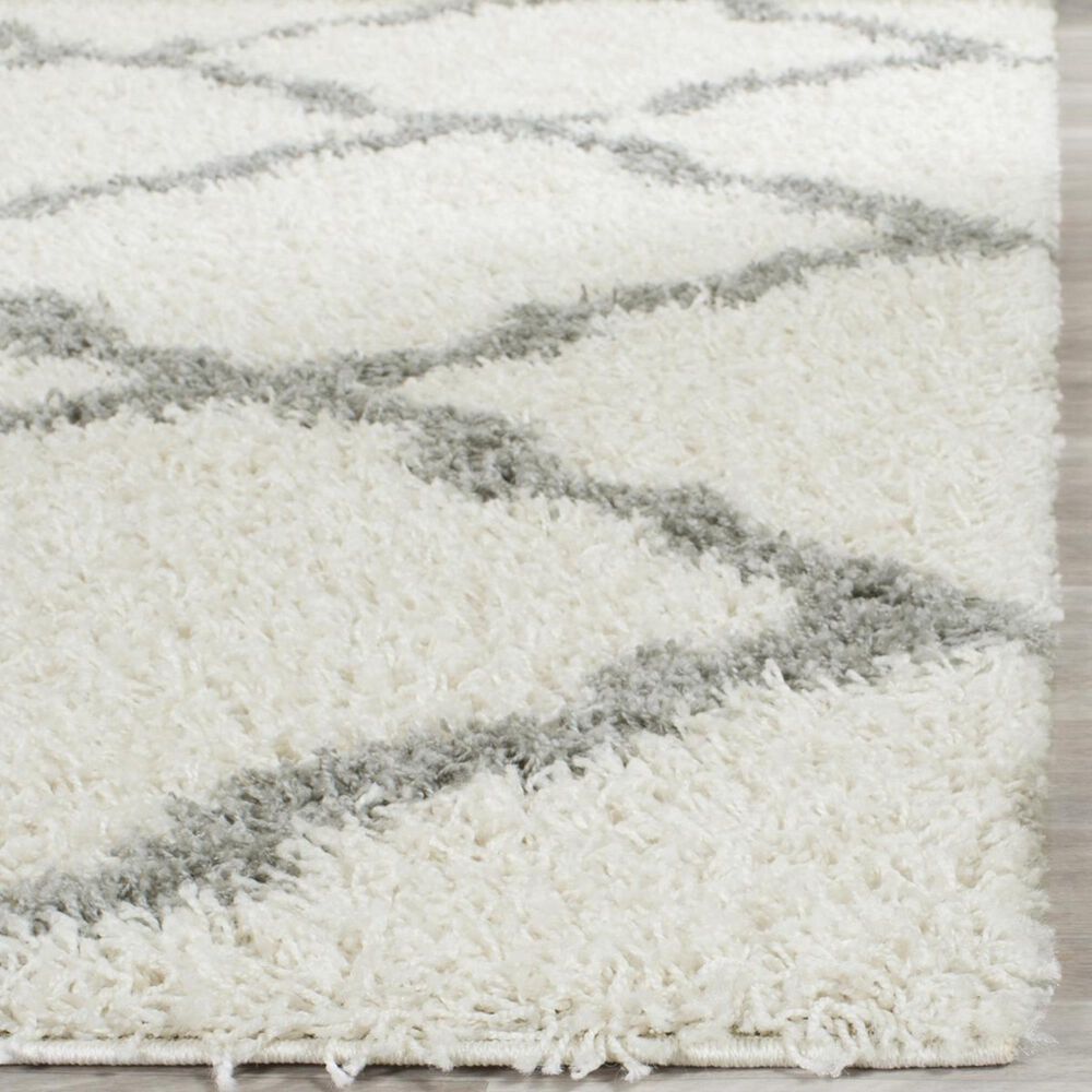Safavieh Dallas Shag SGD257F-10 10&#39; x 14&#39; Ivory/Grey Area Rug, , large