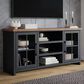 Endress International Essex 67" TV Stand in Black and Whiskey, , large