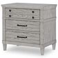 Legacy Classic Belhaven 4-Piece Queen Upholstered Panel Bedroom Set in Weathered Plank, , large