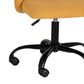 Linon Home Decor Skyla Swivel Office Chair in Yellow, , large