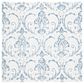 Safavieh Micro-Loop MLP532A 5" Square Ivory and Blue Area Rug, , large