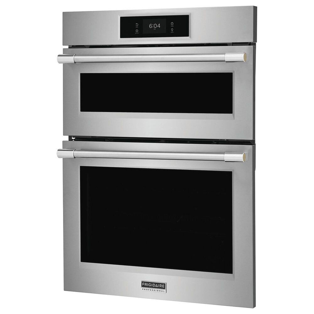 Frigidaire Professional Professional 2-Piece Kitchen Package with 30" Microwave Combination Wall Oven and 30" Electric Cooktop in Stainless Steel, , large