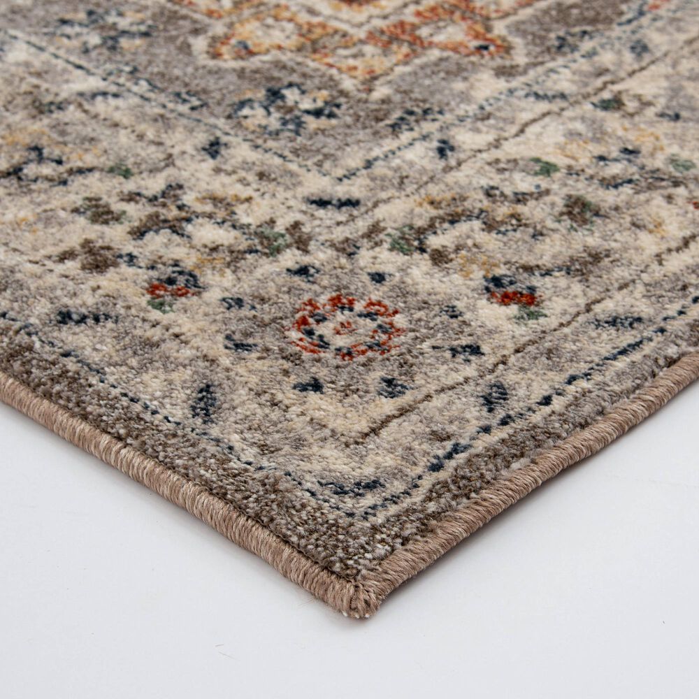 Central Oriental Minerva Colton 5&#39; x 7&#39;3&quot; Latte and Sand Area Rug, , large