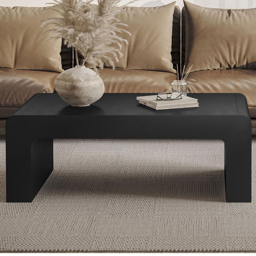Waltham Brooklyn Coffee Table in Black, , large