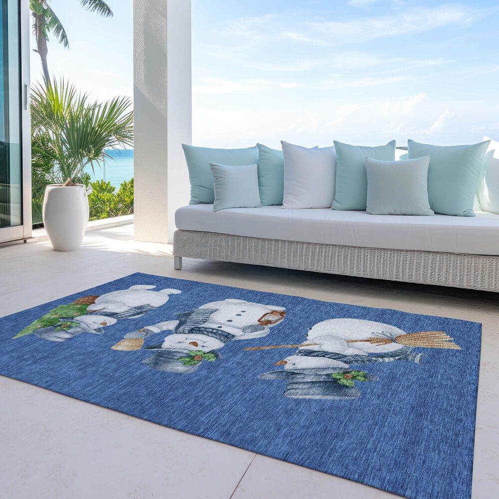 Dalyn Rug Company Wonderland WN34 Navy 5&#39; x 7&#39;6&quot; Area Rug, , large