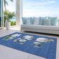 Dalyn Rug Company Wonderland WN34 Navy 5" x 7"6" Area Rug, , large