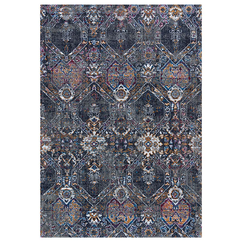 RIZZY Signature Oriental 10" x 13" Multicolor Area Rug, , large