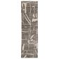 Feizy Sutton 2"6" x 8" Pewter and Green Runner, , large