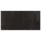 Schnadig Edge Dining Table in Striated Ebony and Lucent Bronze - Table Only, , large