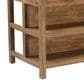 Home Trends & Design Manila 58" Kitchen Island Table in Natural and White, , large