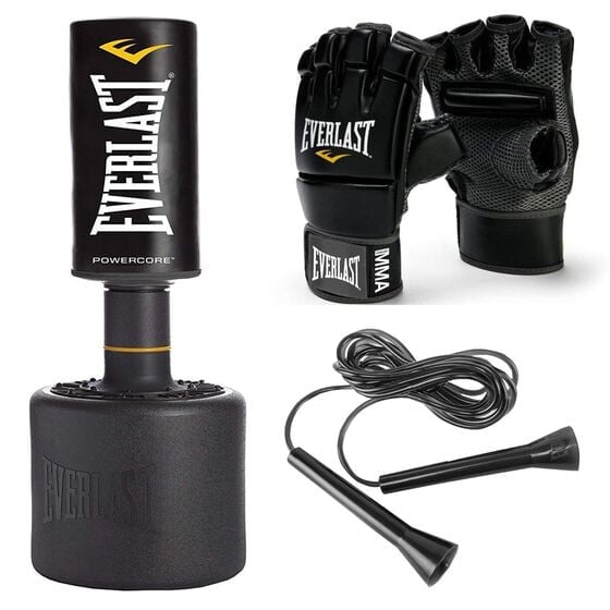 Everlast Boxing Cardio Bundle in Black