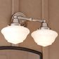 Vaxcel Eastgate 2-Light Bathroom Vanity in Satin Nickel, , large