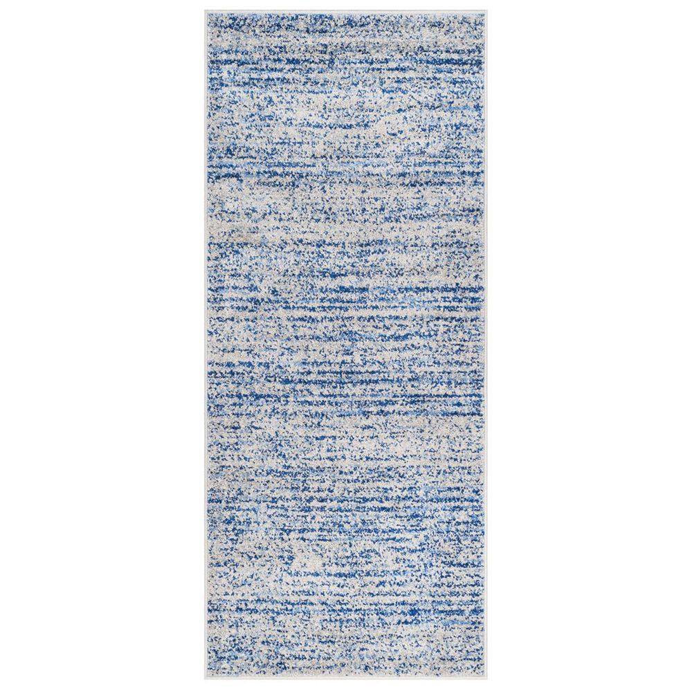 Safavieh Adirondack ADR117D-26 2&#39;6&quot; x 6&#39; Blue/Silver Runner, , large