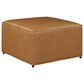 Lifestyle Solutions Hailey Storage Ottoman in Camel, , large